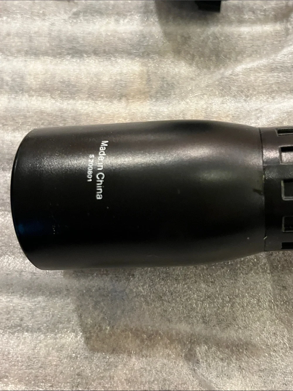 4x32 Black Rifle Scope with Clear Optics